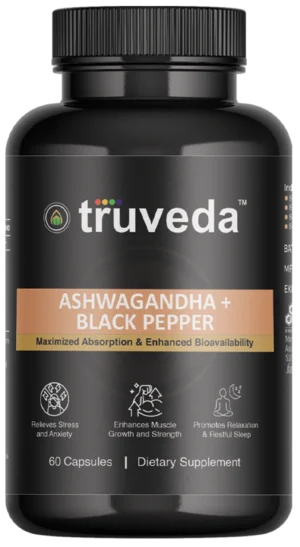 <strong class="rahi">truveda</strong> Ashwagandha , 60 Capsules